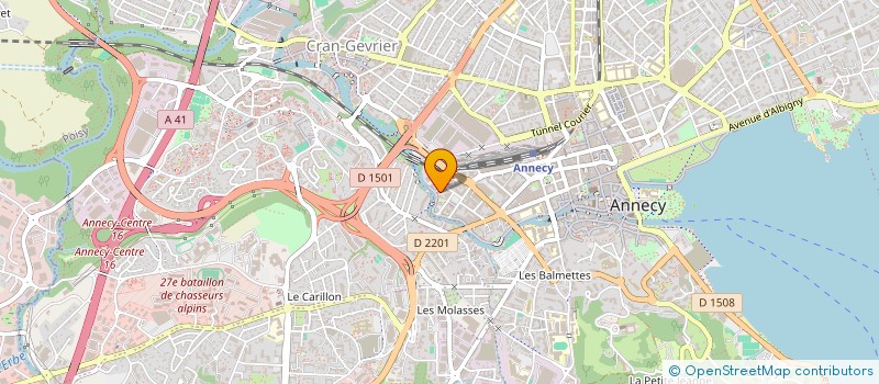 localisation de l'entreprise 933 893 265 à ANNECY
