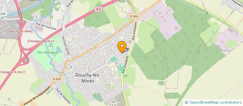 localisation de l'entreprise 933 898 215  à DOUCHY-LES-MINES
