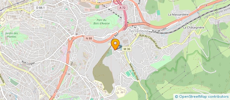 localisation de l'entreprise 933 899 932   SAINT-ETIENNE