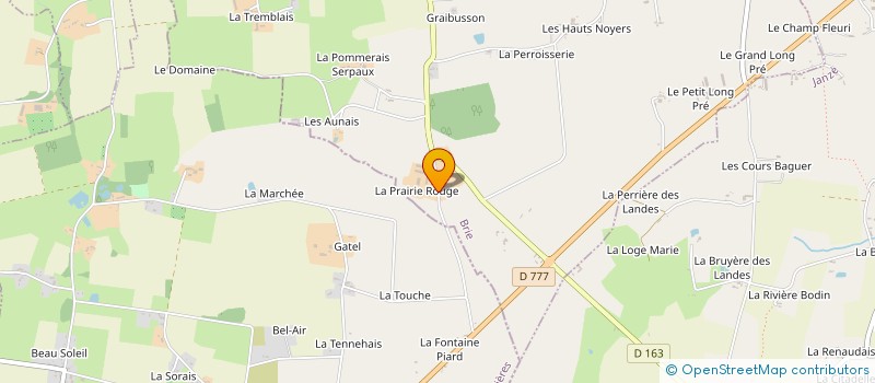 localisation de l'entreprise 933 932 758   BRIE