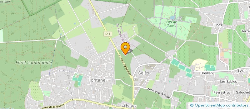 localisation de l'entreprise 933 939 183   LE TAILLAN-MEDOC