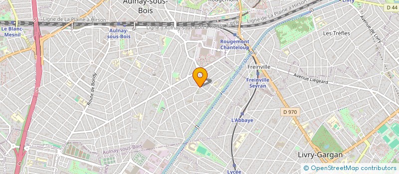 localisation de l'entreprise 933 972 135  à AULNAY-SOUS-BOIS