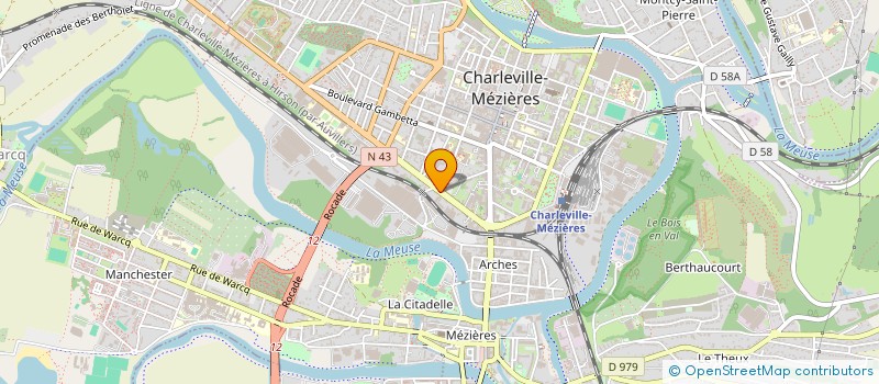 localisation de l'entreprise 933 977 795 à CHARLEVILLE-MEZIERES