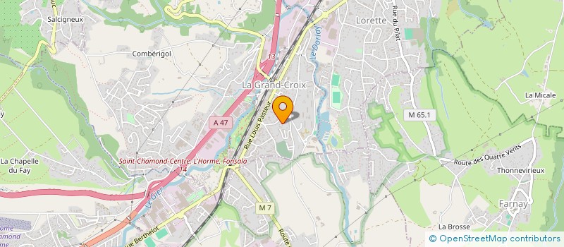 localisation de l'entreprise 933 981 508   LA GRAND-CROIX