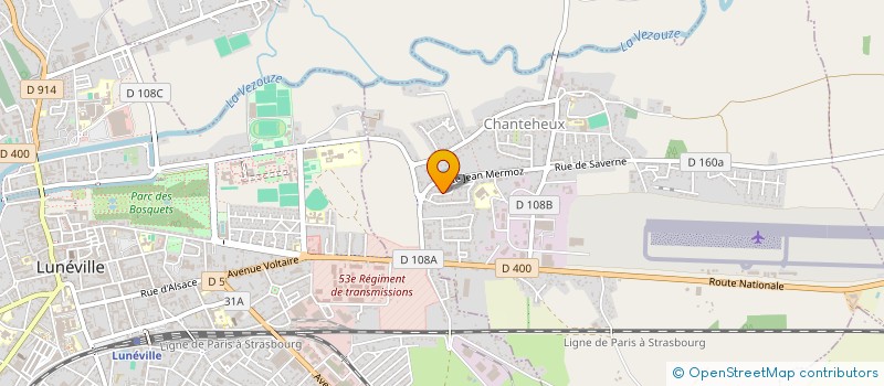 localisation de l'entreprise 933 993 214   CHANTEHEUX