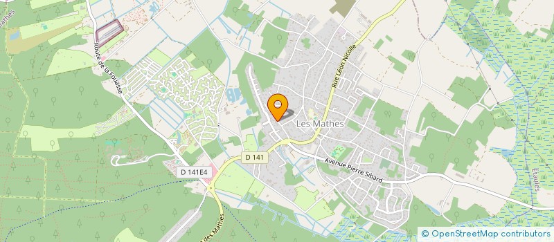 localisation de l'entreprise 934 035 536   LES MATHES