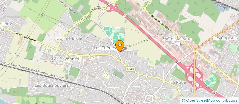 localisation de l'entreprise 934 049 842   HERBLAY-SUR-SEINE