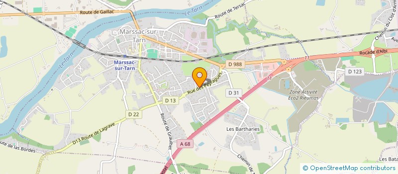 localisation de l'entreprise 934 062 050   MARSSAC-SUR-TARN