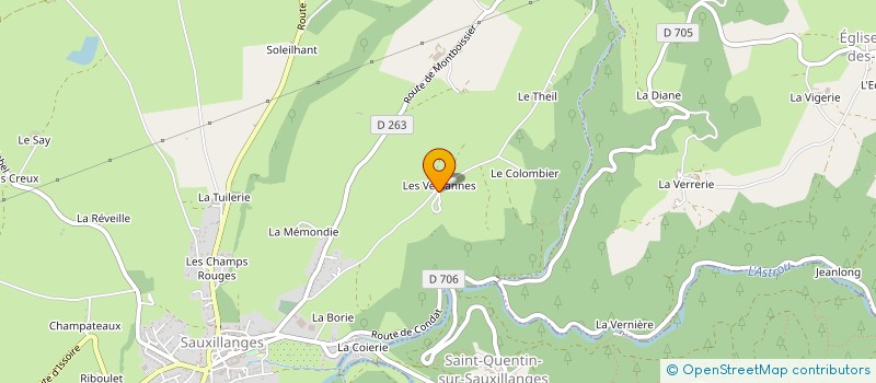 localisation de l'entreprise 934 071 077   SAUXILLANGES