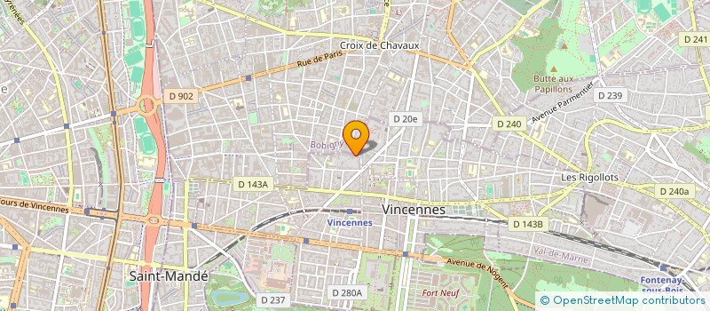 localisation de l'entreprise 934 106 154   PARIS