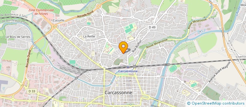 localisation de l'entreprise 934 117 425 à CARCASSONNE