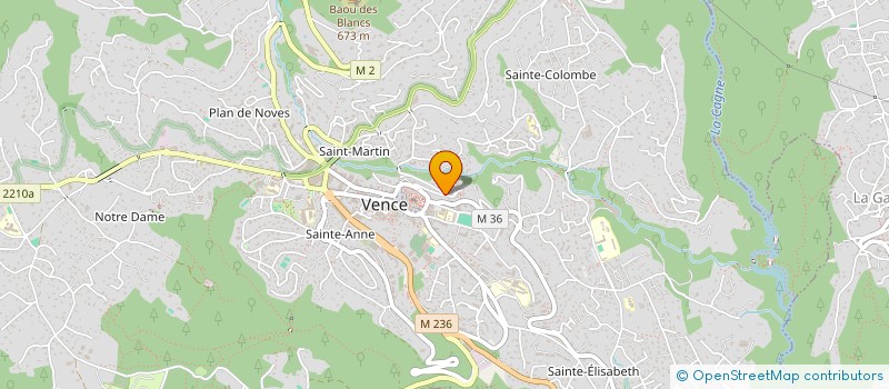 localisation de l'entreprise 934 124 868   VENCE