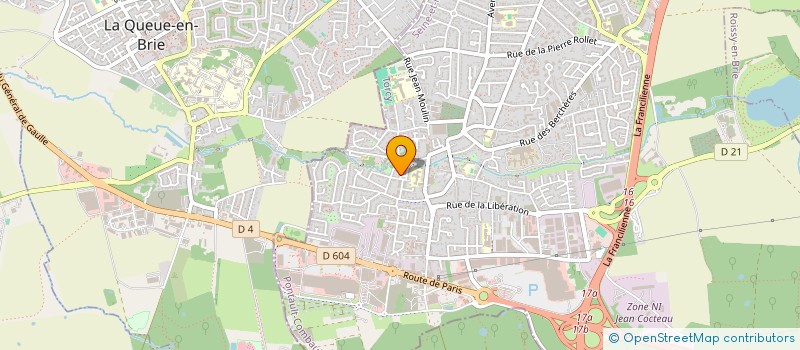 localisation de l'entreprise 934 136 003 à PONTAULT-COMBAULT