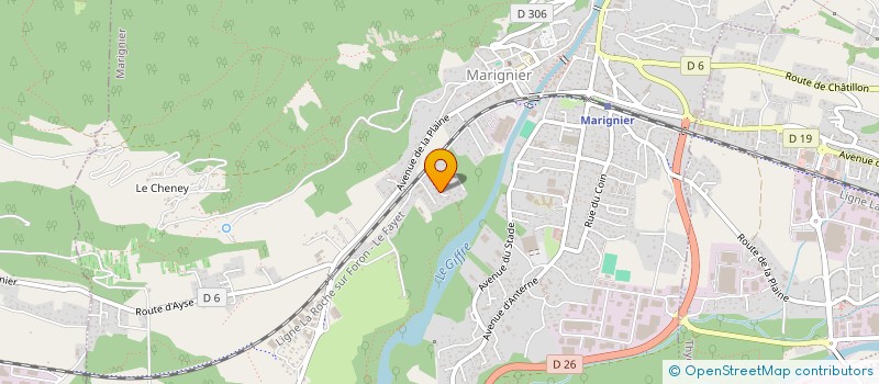 localisation de l'entreprise 934 152 968   MARIGNIER