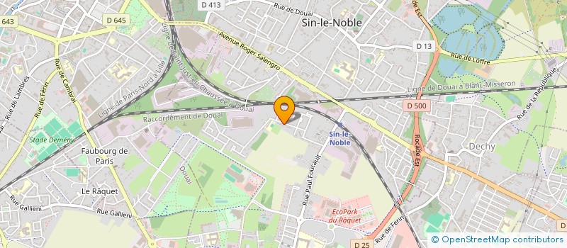 localisation de l'entreprise 934 154 253   SIN-LE-NOBLE