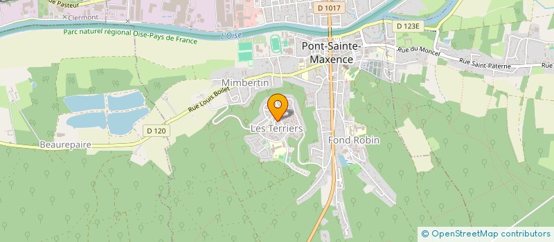localisation de l'entreprise 934 168 204 à PONT-SAINTE-MAXENCE
