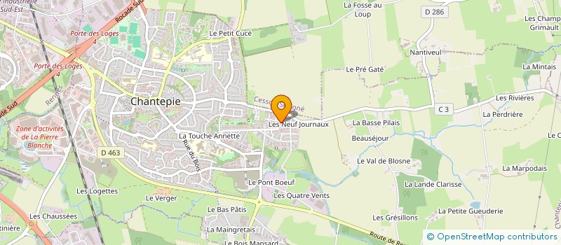 localisation de l'entreprise 934 185 927   BRUZ