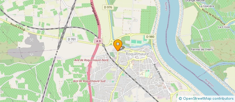 localisation de l'entreprise 934 212 432   ROQUEMAURE