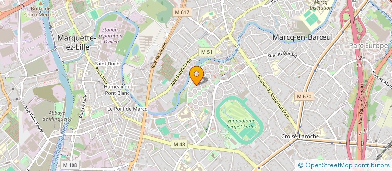 localisation de l'entreprise 934 216 292  à MARCQ-EN-BARŒUL