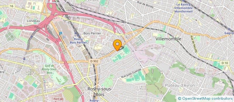 localisation de l'entreprise 934 240 367 à ROSNY-SOUS-BOIS