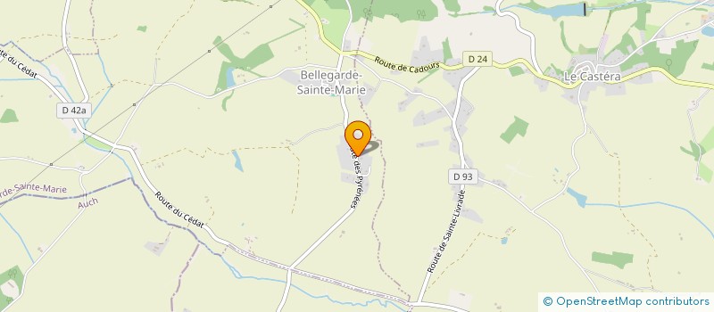 localisation de l'entreprise 934 245 903   BELLEGARDE-SAINTE-MARIE