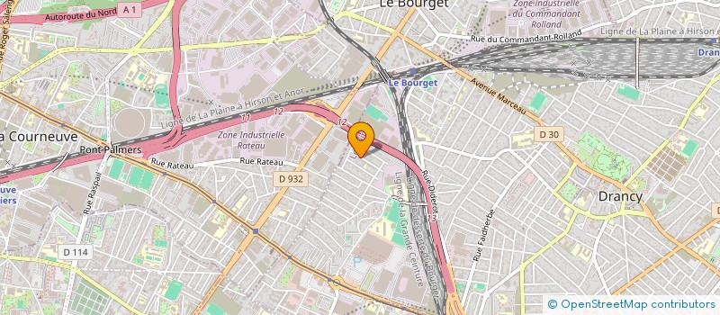 localisation de l'entreprise 934 276 296   DRANCY