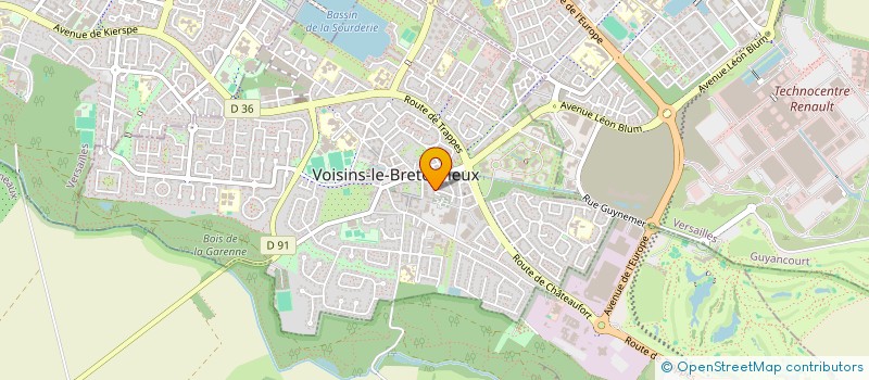 localisation de l'entreprise 934 277 161   VOISINS-LE-BRETONNEUX