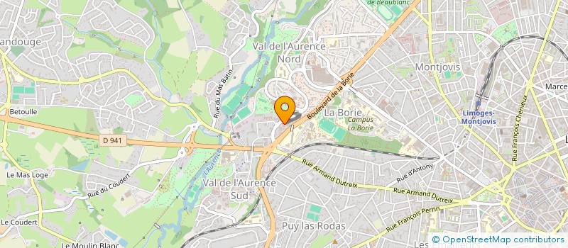 localisation de l'entreprise 934 287 590 à LIMOGES