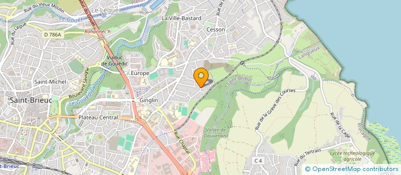 localisation de l'entreprise 934 297 045 à SAINT-BRIEUC