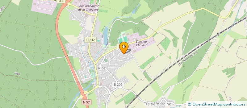 localisation de l'entreprise 934 301 029   RIOZ