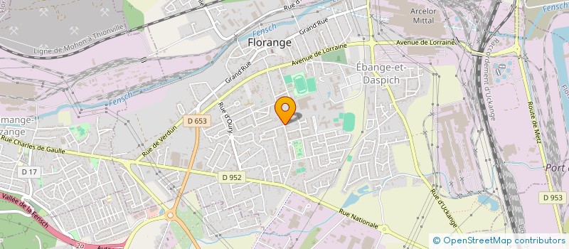 localisation de l'entreprise 934 322 108   FLORANGE