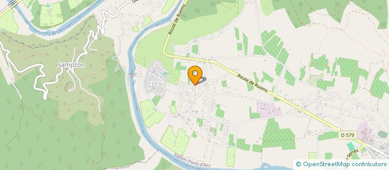 localisation de l'entreprise 934 344 540   VALLON-PONT-D'ARC