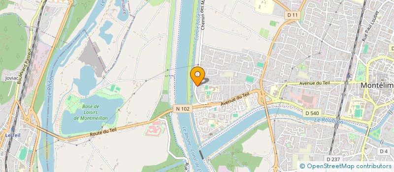 localisation de l'entreprise 934 365 370   MONTELIMAR