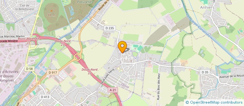 localisation de l'entreprise 934 372 103   DOUAI