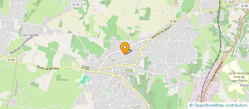 localisation de l'entreprise 934 406 240   CHAPONOST