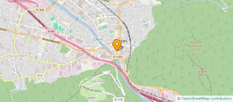 localisation de l'entreprise 934 407 859   CLUSES