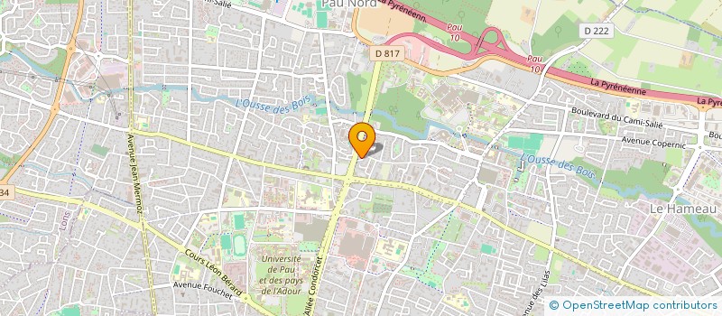 localisation de l'entreprise 934 408 576  à PAU