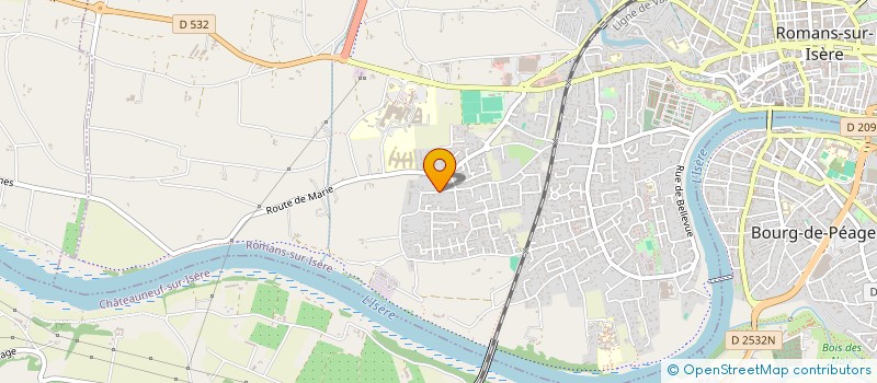 localisation de l'entreprise 934 415 936 à ROMANS-SUR-ISERE
