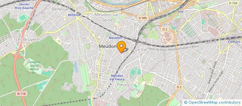 localisation de l'entreprise 934 425 976   MEUDON