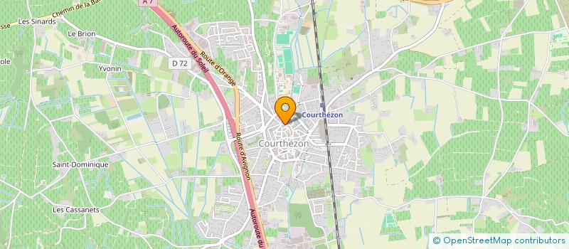 localisation de l'entreprise 934 435 298   COURTHEZON