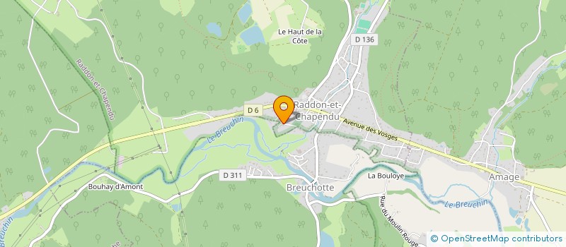 localisation de l'entreprise 934 436 668   RADDON-ET-CHAPENDU