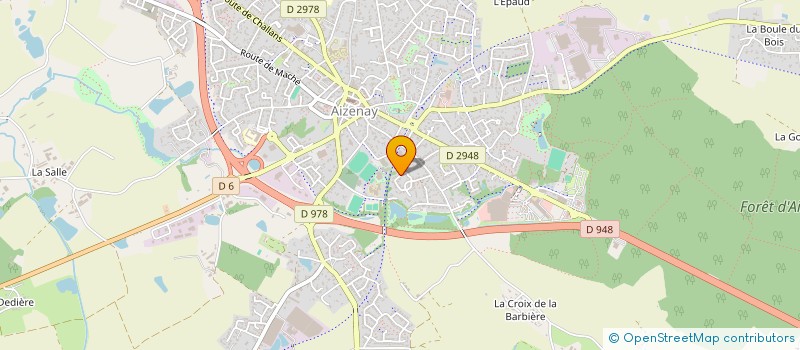 localisation de l'entreprise 934 478 108   AIZENAY