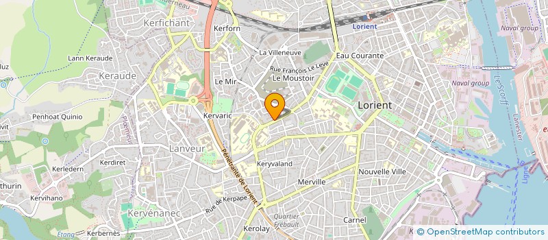 localisation de l'entreprise 934 479 981 à LORIENT