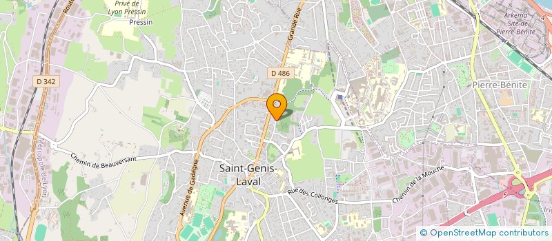 localisation de l'entreprise 934 486 093 à SAINT-GENIS-LAVAL