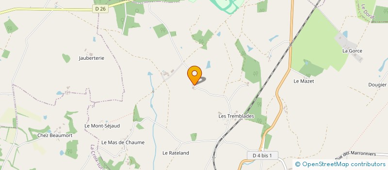 localisation de l'entreprise 934 513 482   SAINT-OUEN-SUR-GARTEMPE