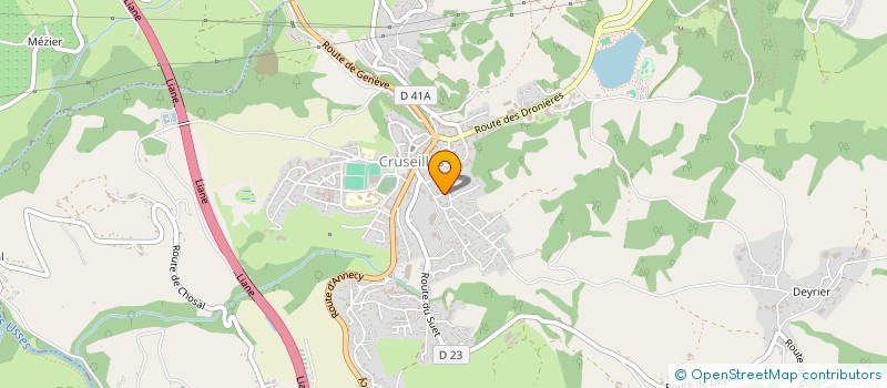 localisation de l'entreprise 934 522 541   CRUSEILLES