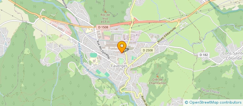 localisation de l'entreprise 934 529 645   FAVERGES-SEYTHENEX