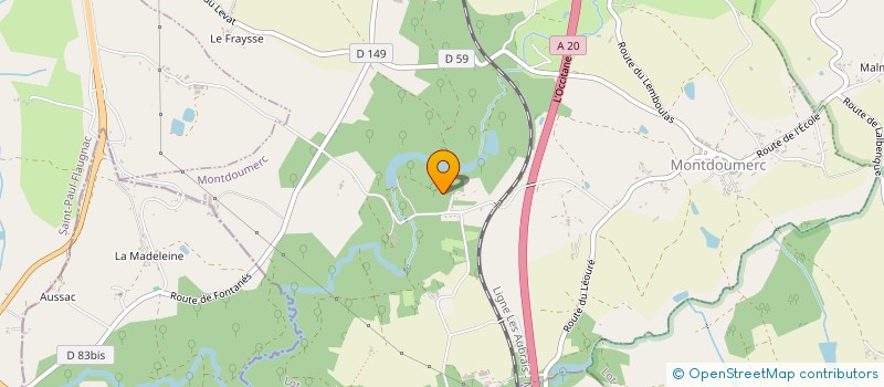 localisation de l'entreprise 934 537 523   MONTDOUMERC
