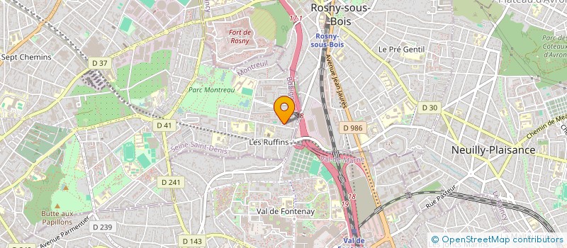 localisation de l'entreprise 934 593 153 à MONTREUIL