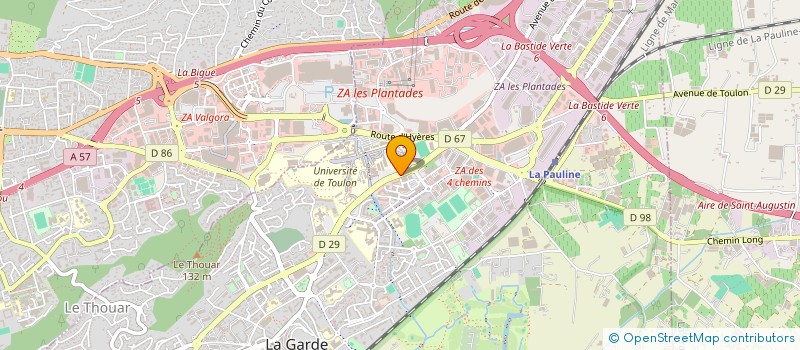 localisation de l'entreprise 934 594 888  à LA GARDE